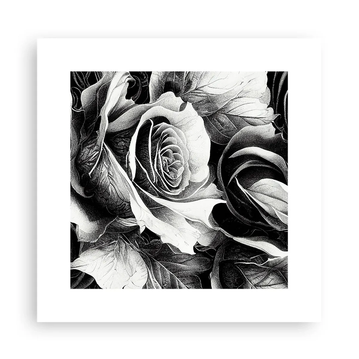 Affisch - Alltid drottningen - 30x30 cm