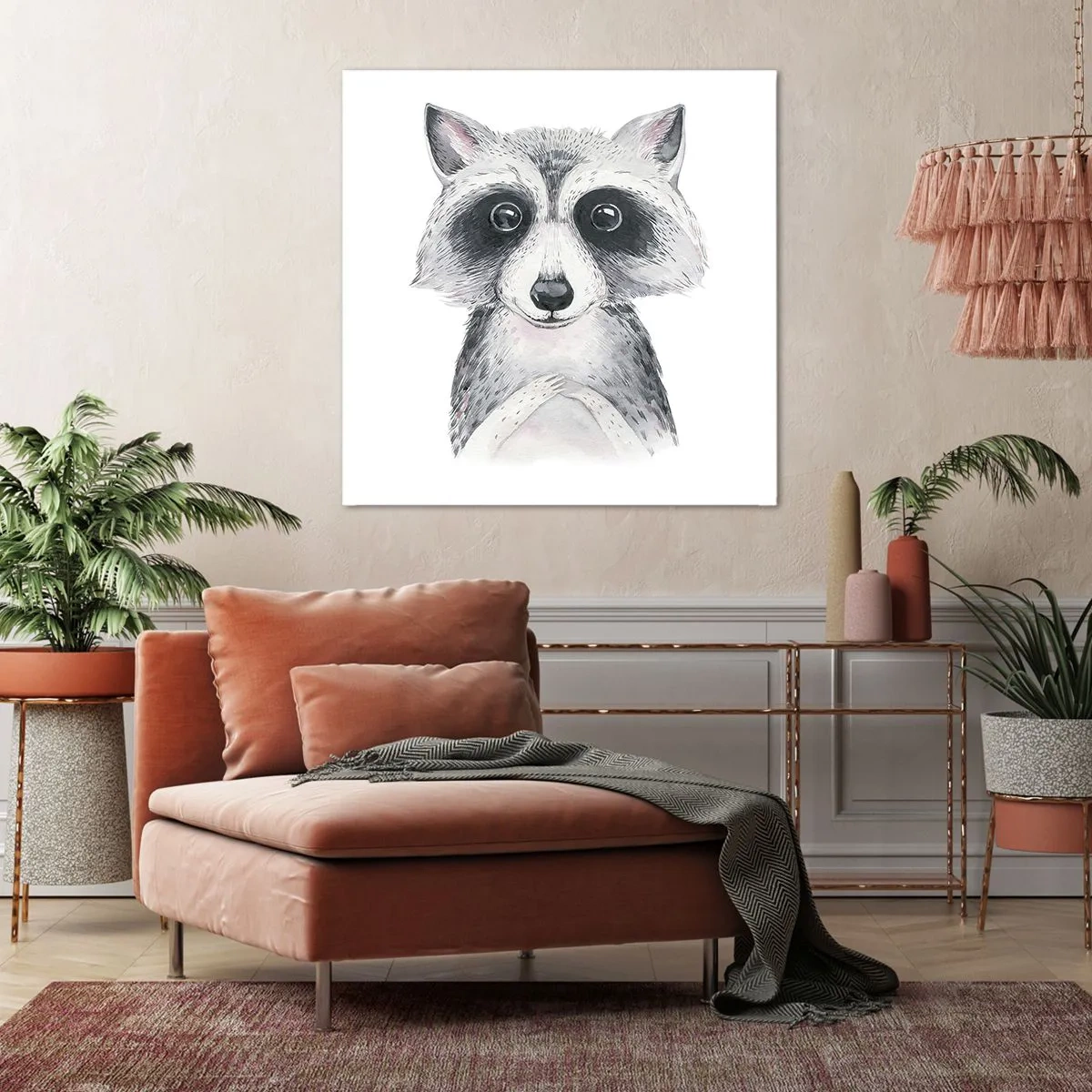 Canvastavla - Bild på duk - En stund för känslor - 70x70 cm