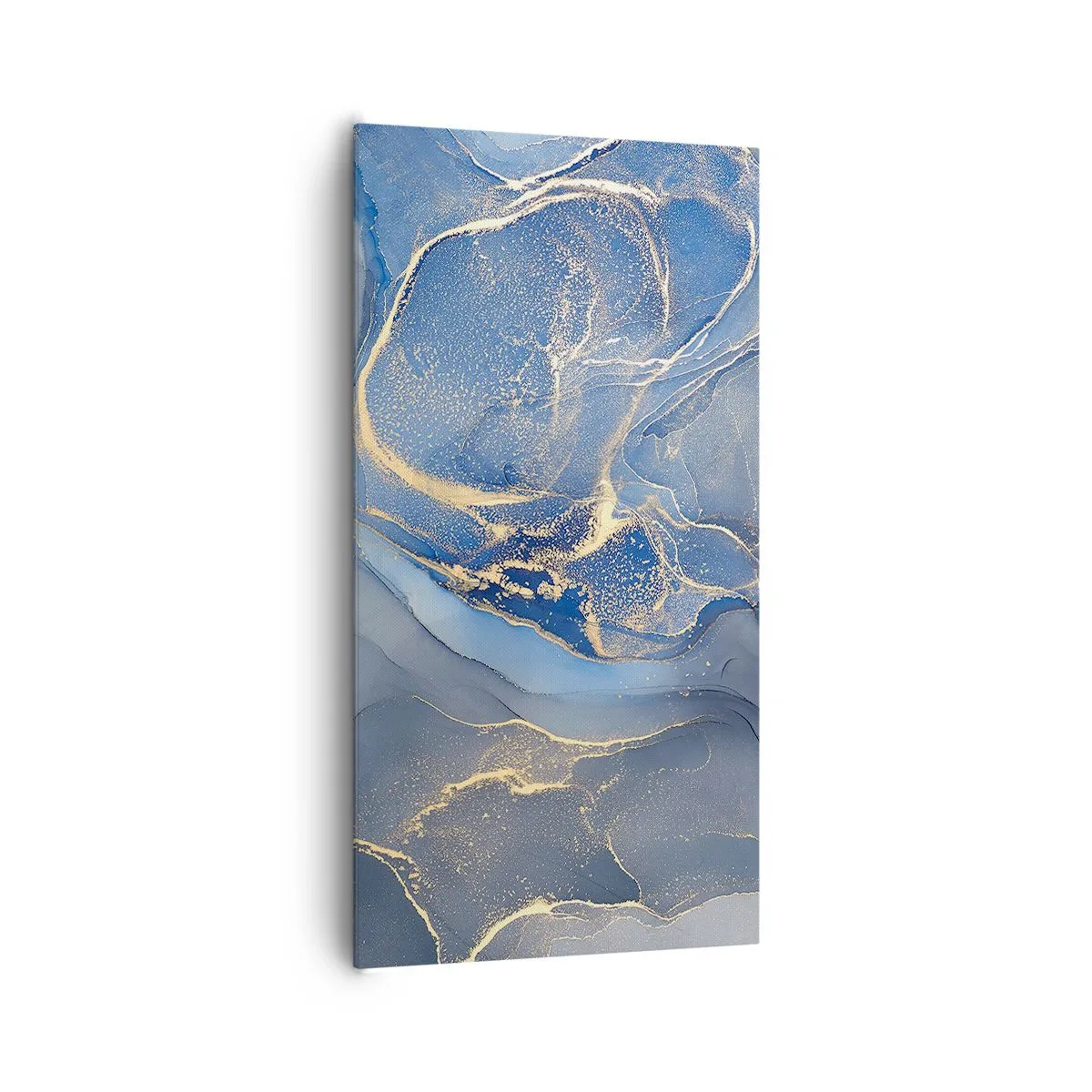 Canvastavla - Bild på duk - Gulddamm - 65x120 cm