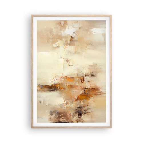 Affisch i ram av ljusek - Bärnstenens själ - 70x100 cm