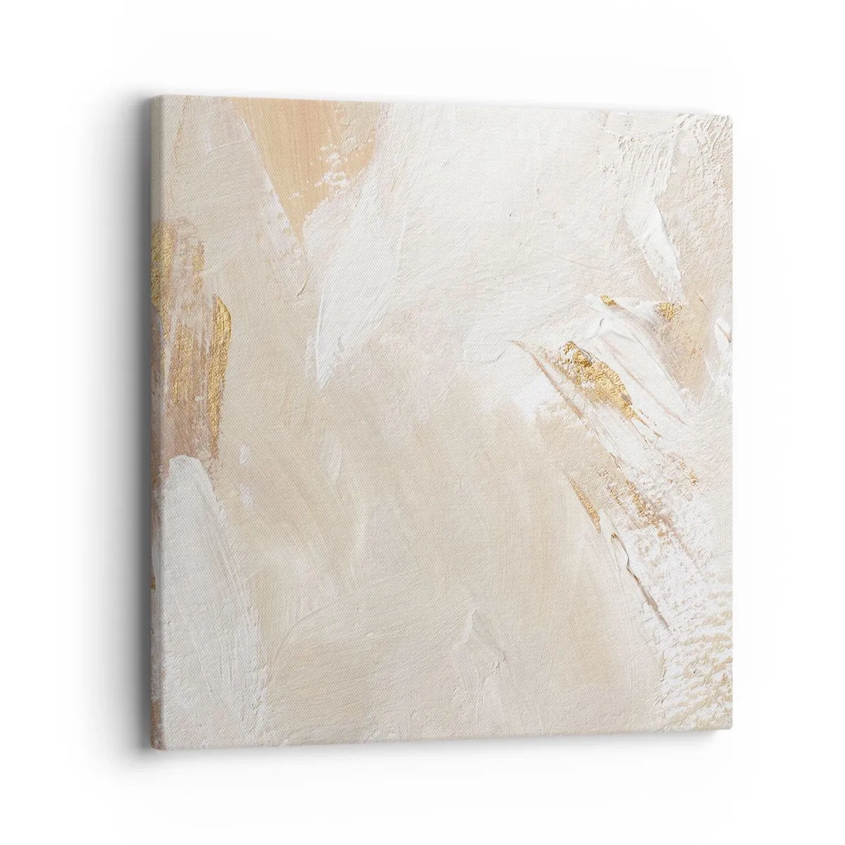 Canvastavla - Bild på duk - Pastellfärgad komposition - 40x40 cm