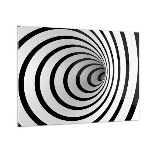 Glastavla - Bild på glas - Kan du inte motstå? - 100x70 cm