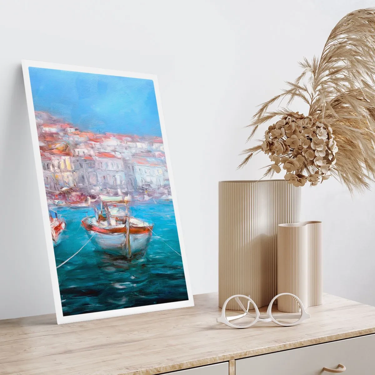 Affisch - Italiensk vik - 70x100 cm