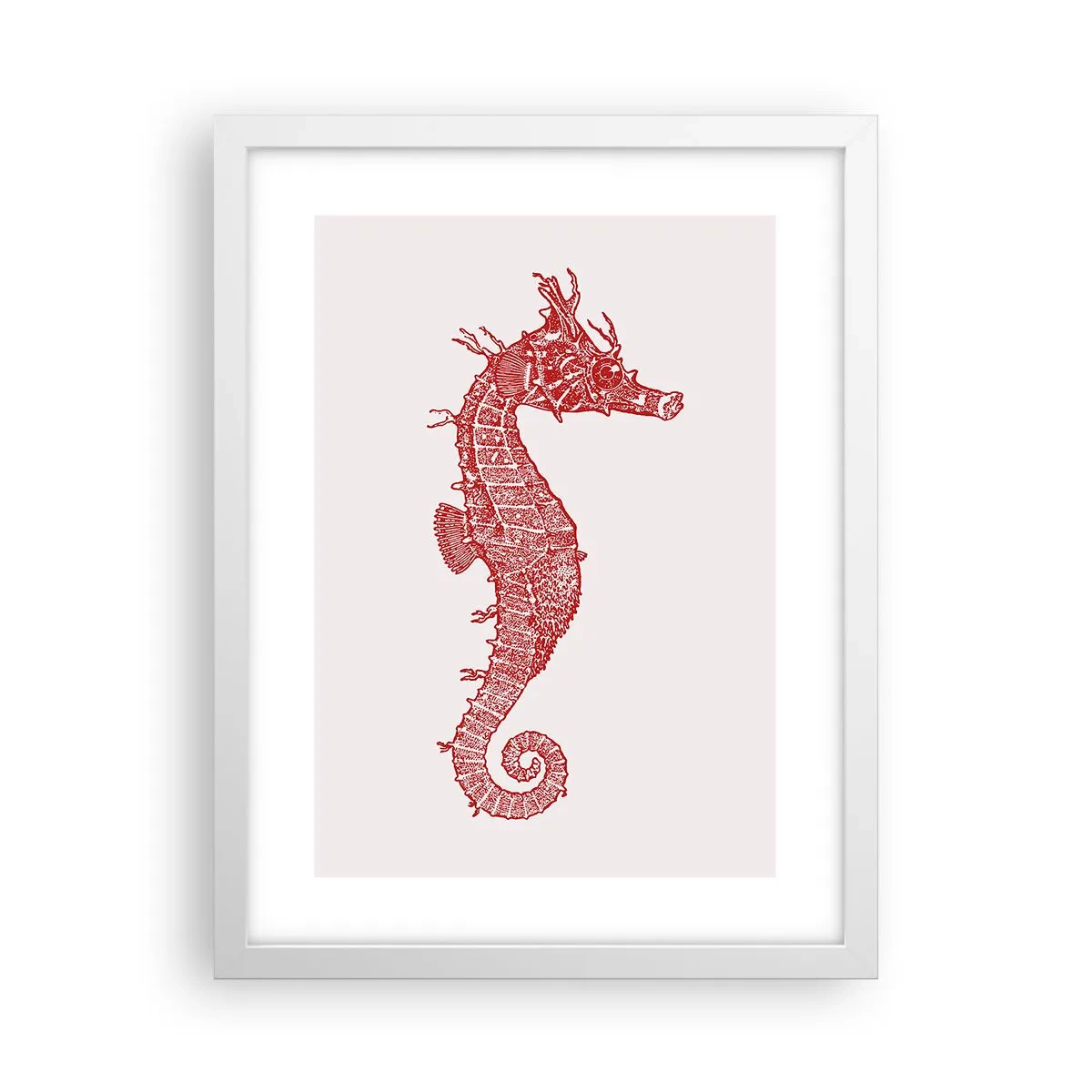 Affisch i vit ram - En intrikat varelse - 30x40 cm