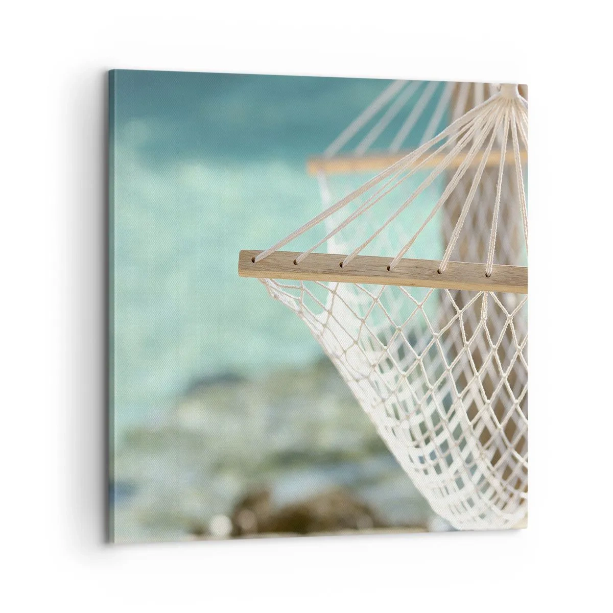 Canvastavla - Bild på duk - Avkopplingstid - 60x60 cm