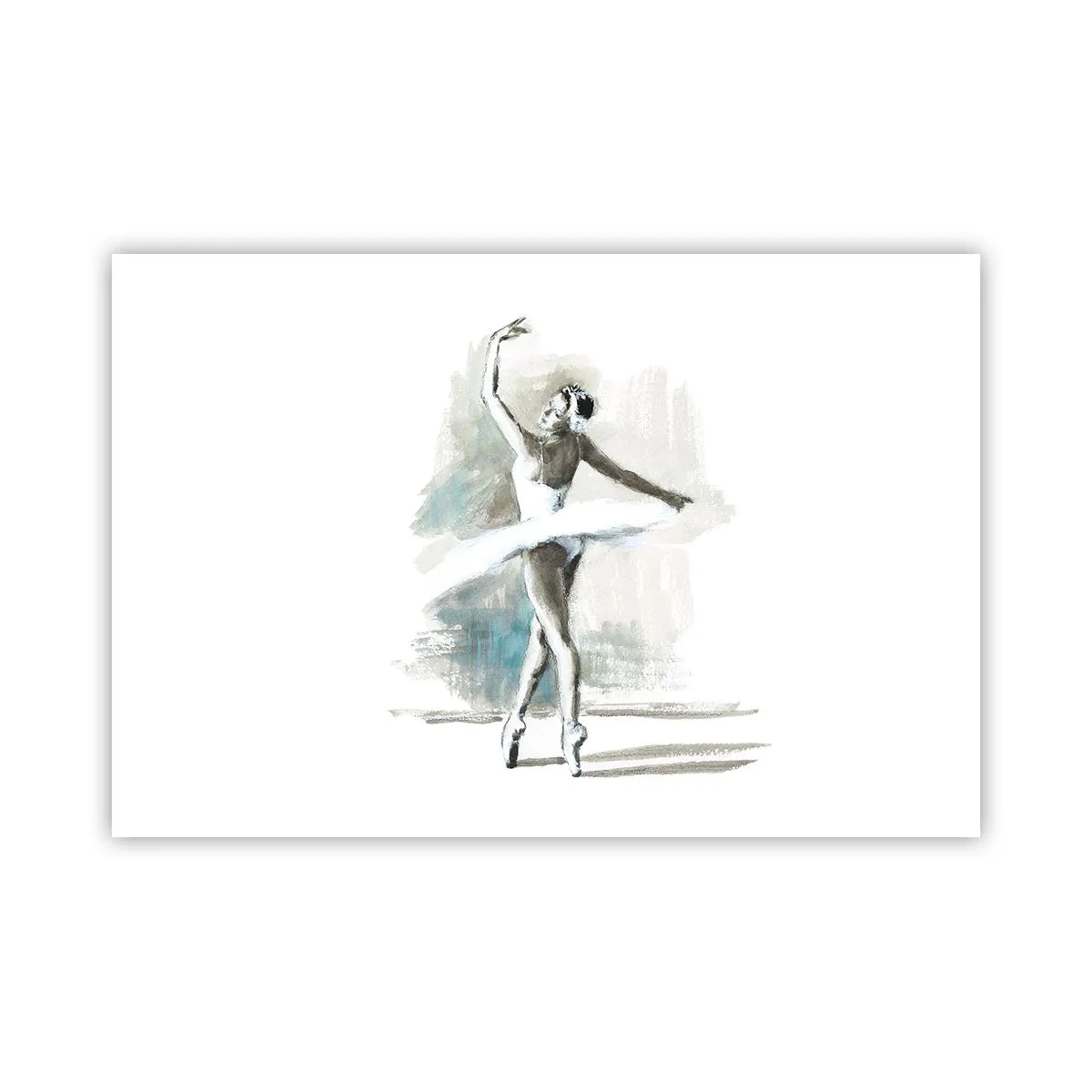 Affisch - Förtrollad i en svan - 91x61 cm
