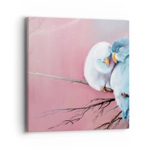 Canvastavla - Bild på duk - Lägga till något?… - 40x40 cm