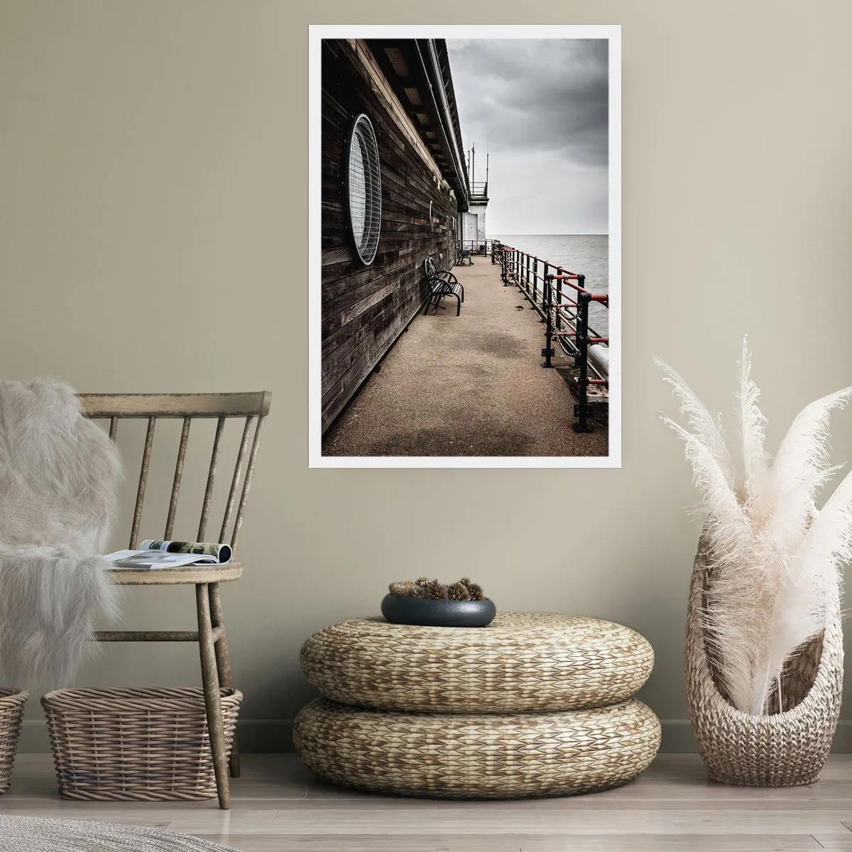 Affisch - Tiden har stannat - 50x70 cm