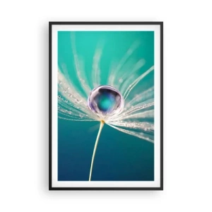 Affisch i svart ram - Mystisk stund - 61x91 cm