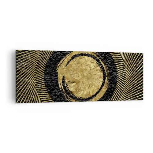 Canvastavla - Bild på duk - Glamourös komposition - 140x50 cm