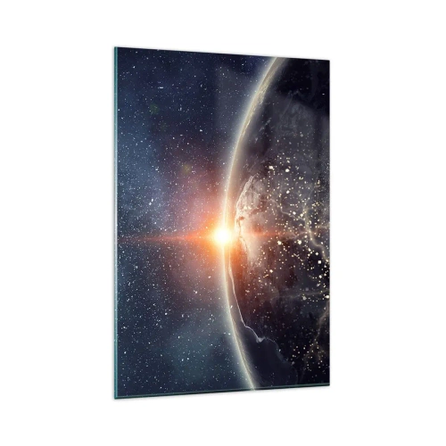 Glastavla - Bild på glas - I nytt perspektiv - 80x120 cm