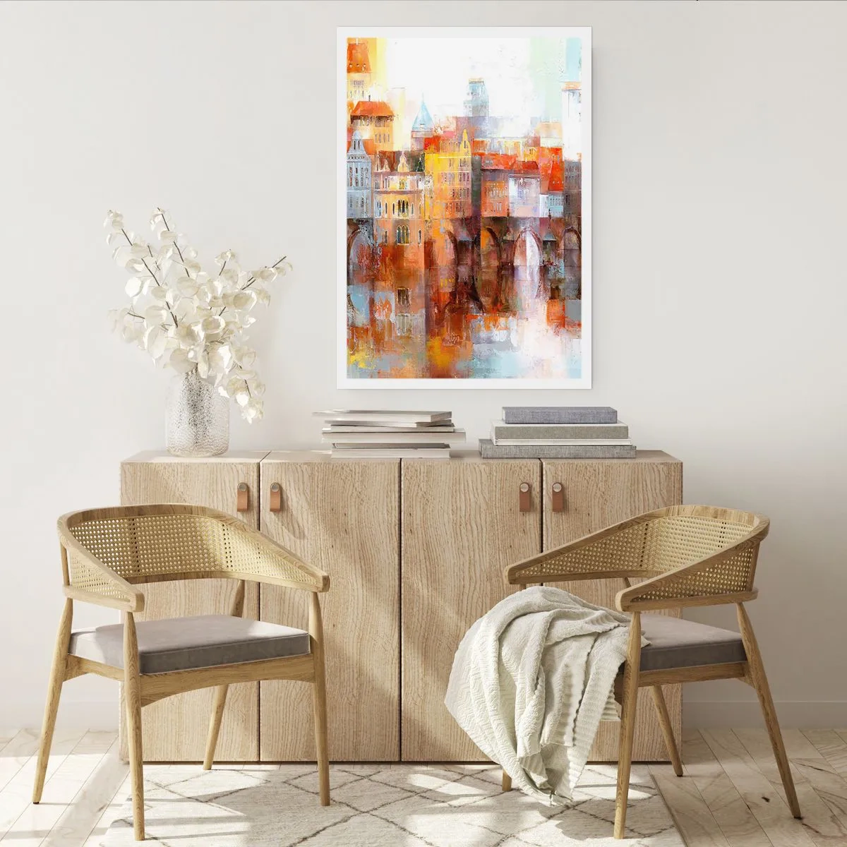 Affisch - Vackert under bron - 50x70 cm