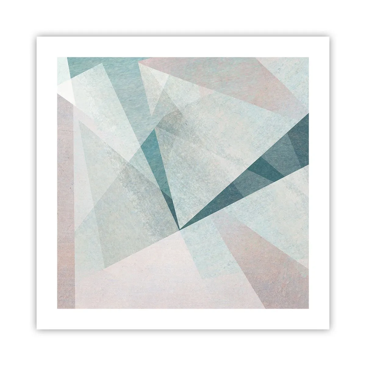 Affisch - Lugnt trots dynamiskt - 50x50 cm