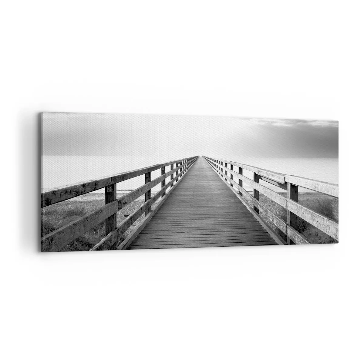 Canvastavla - Bild på duk - Ut i det oändliga... - 100x40 cm