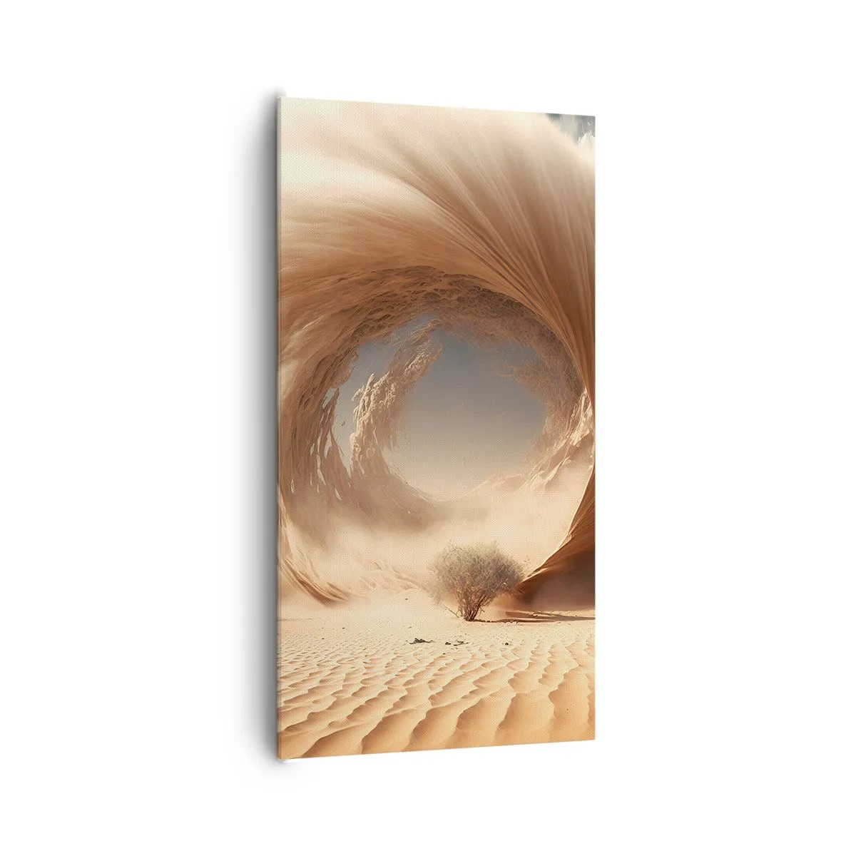 Canvastavla - Bild på duk - Öppen portal - 65x120 cm