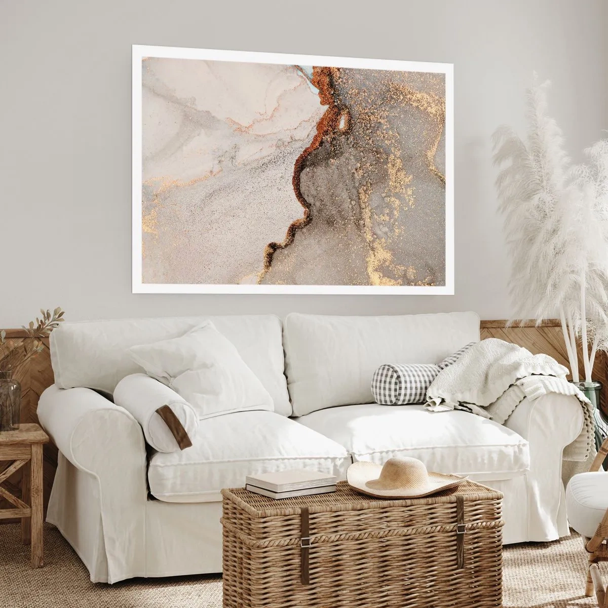 Affisch - På färgernas gräns - 50x40 cm