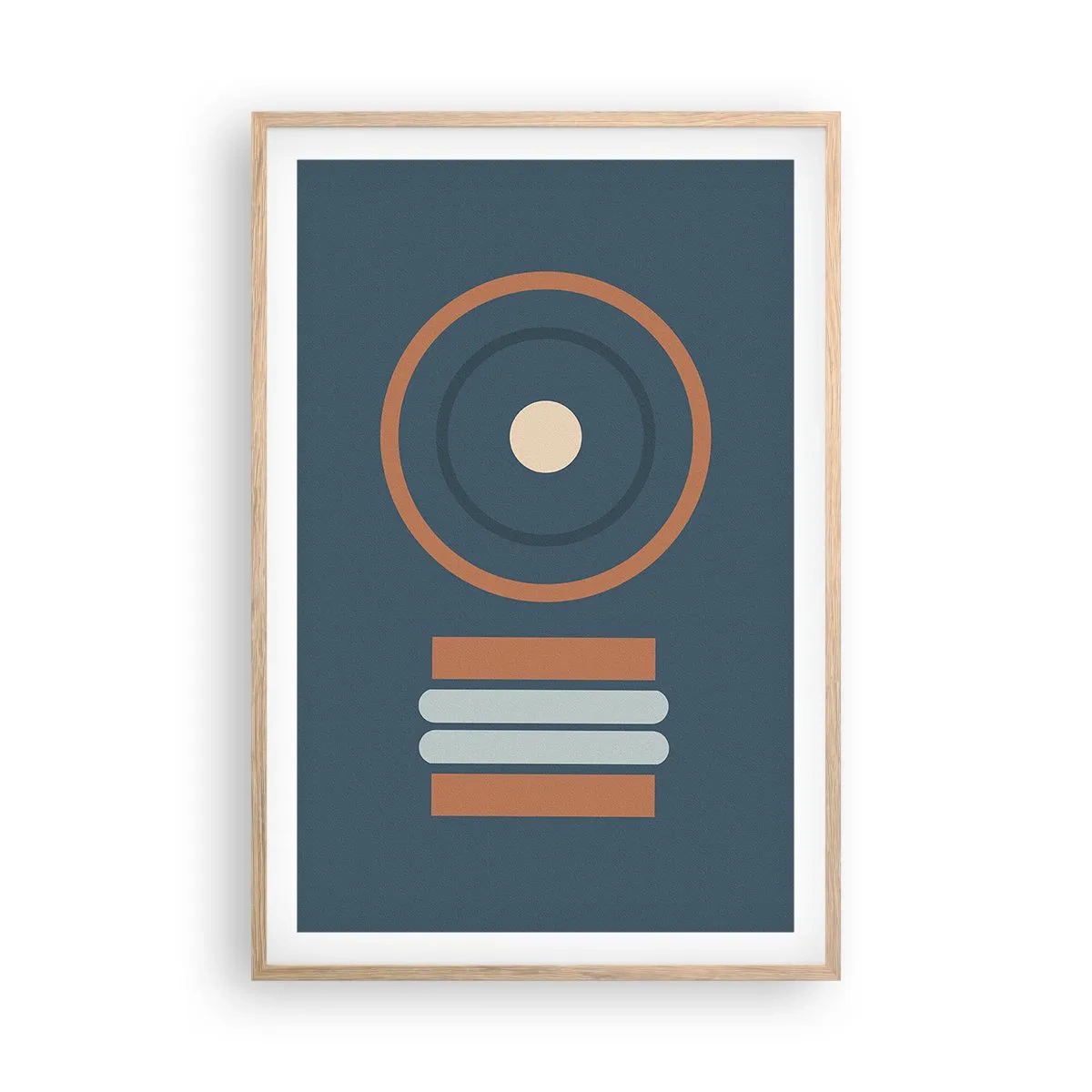 Affisch i ram av ljusek - Sakens kärna - 61x91 cm