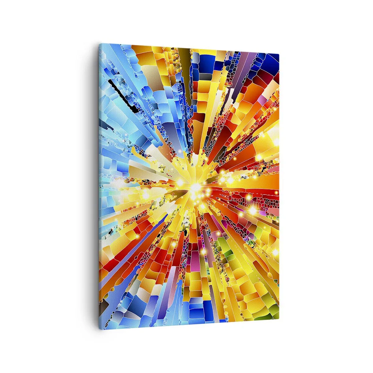 Canvastavla - Bild på duk - In medias res - 50x70 cm