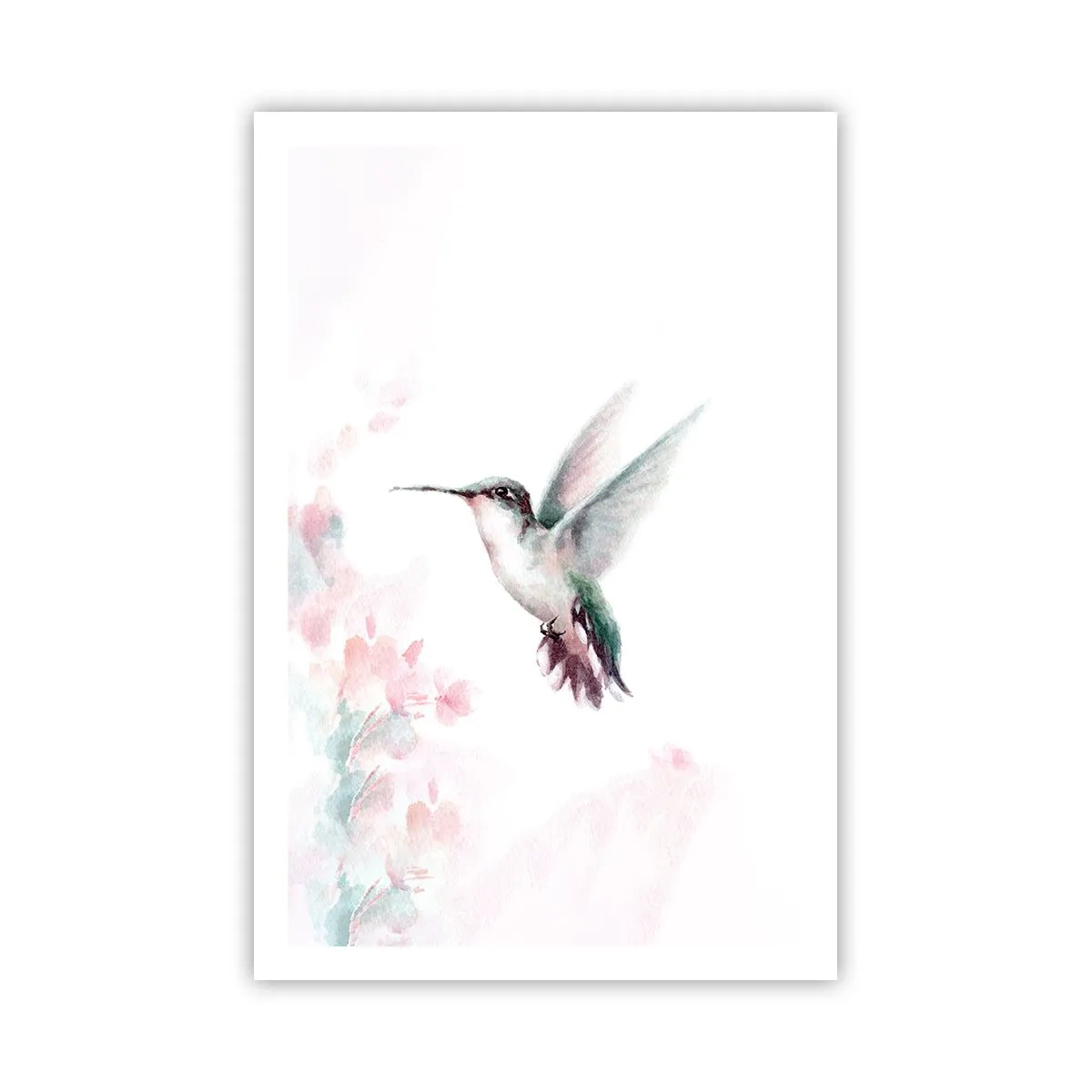 Affisch - Fångad flaxande - 61x91 cm