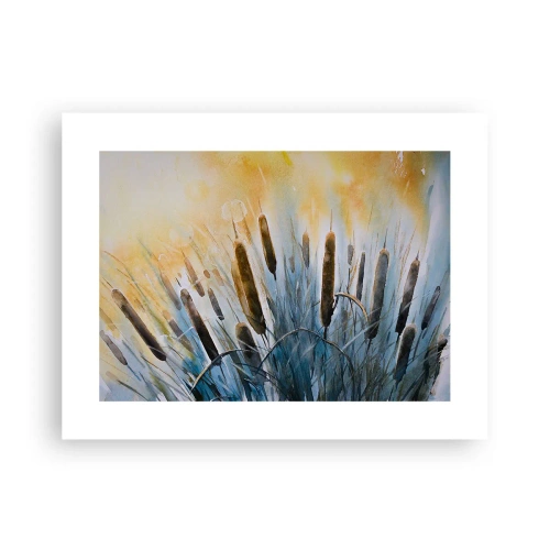 Affisch - Vattnets kyla, solens hetta - 40x30 cm