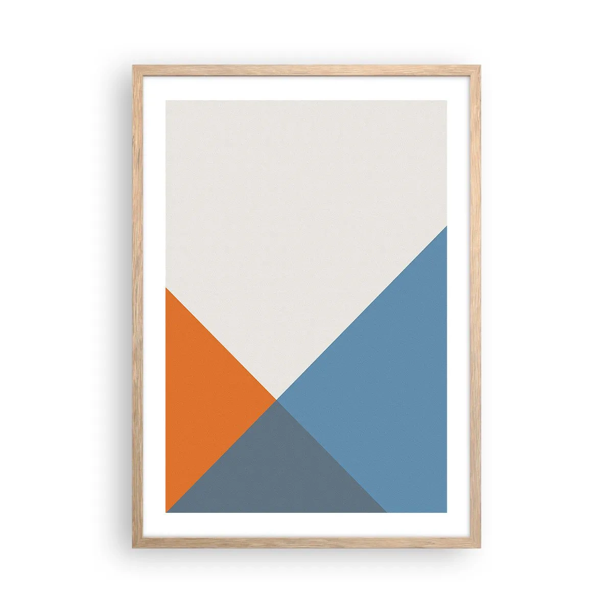 Affisch i ram av ljusek - Under vinkel… - 50x70 cm