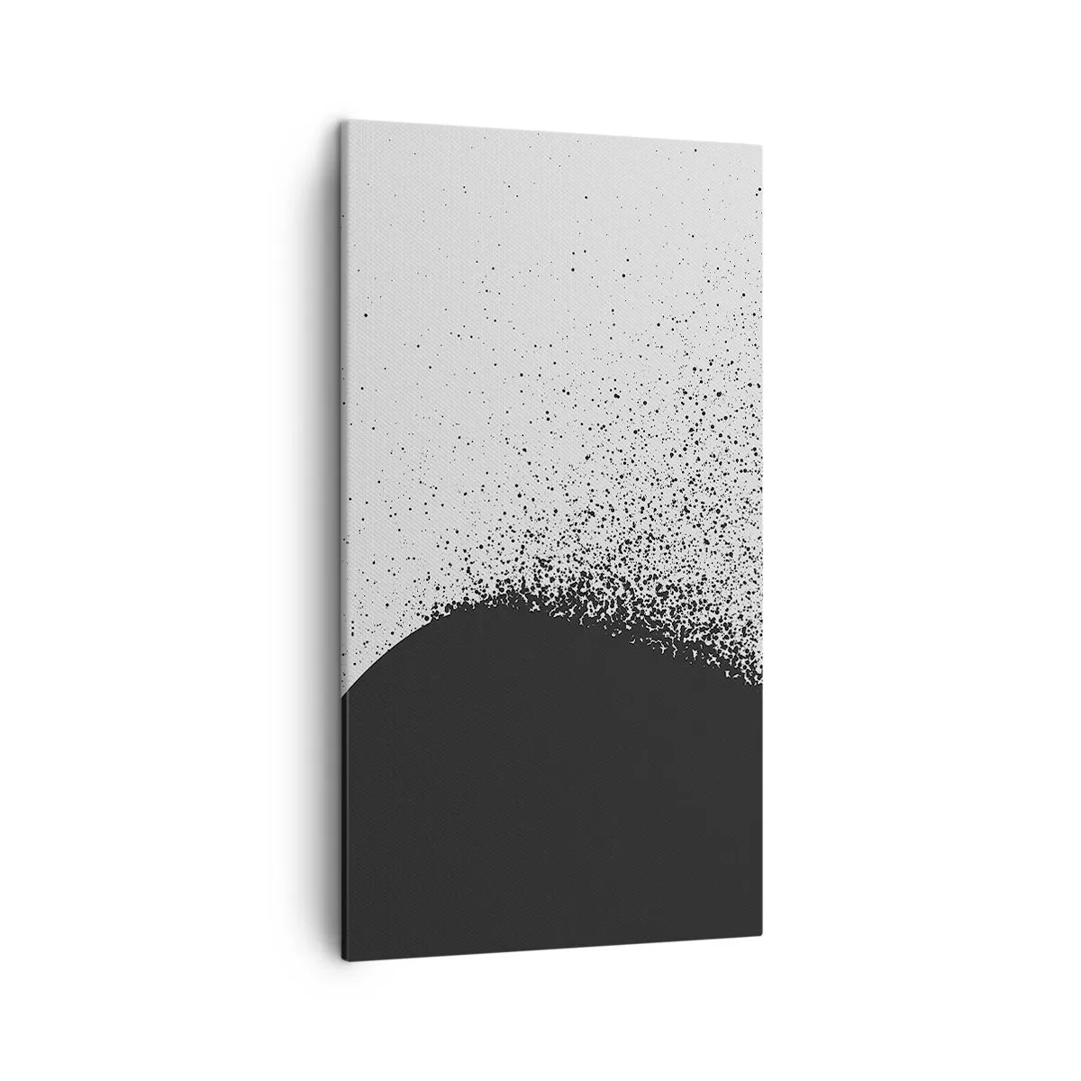 Canvastavla - Bild på duk - Partiklarnas rörelse - 45x80 cm