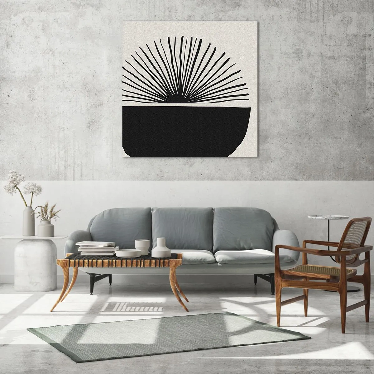 Glastavla - Bild på glas - En rad olika möjligheter - 60x60 cm