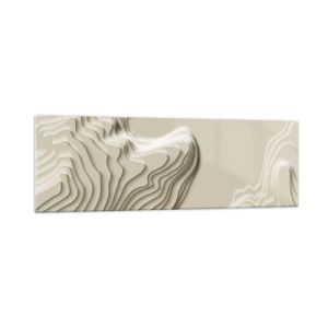 Glastavla - Bild på glas - Konstens topografi - 160x50 cm