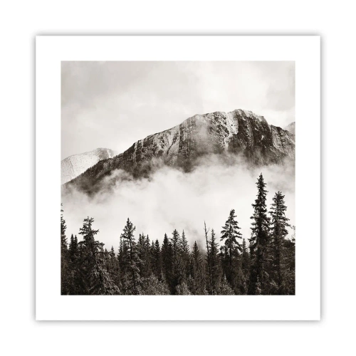 Affisch - Granithärskare - 40x40 cm