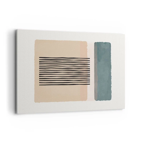 Canvastavla - Bild på duk - Allt väl - 120x80 cm