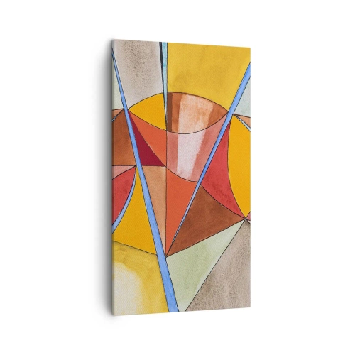 Canvastavla - Bild på duk - Karusell, drömmarnas karusell - 45x80 cm