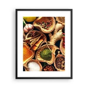 Affisch i svart ram - Ta vad du vill - 40x50 cm