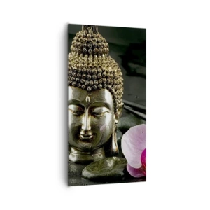 Canvastavla - Bild på duk - Visshetens och skönhetens harmoni - 65x120 cm