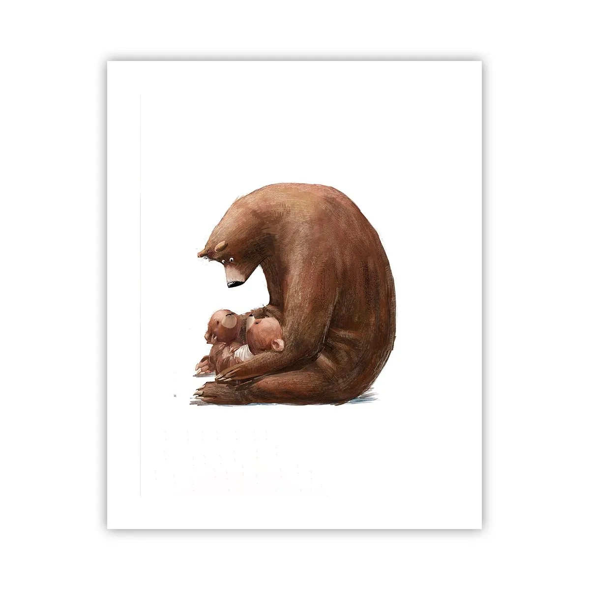Affisch - Söta drömmar, barn - 40x50 cm