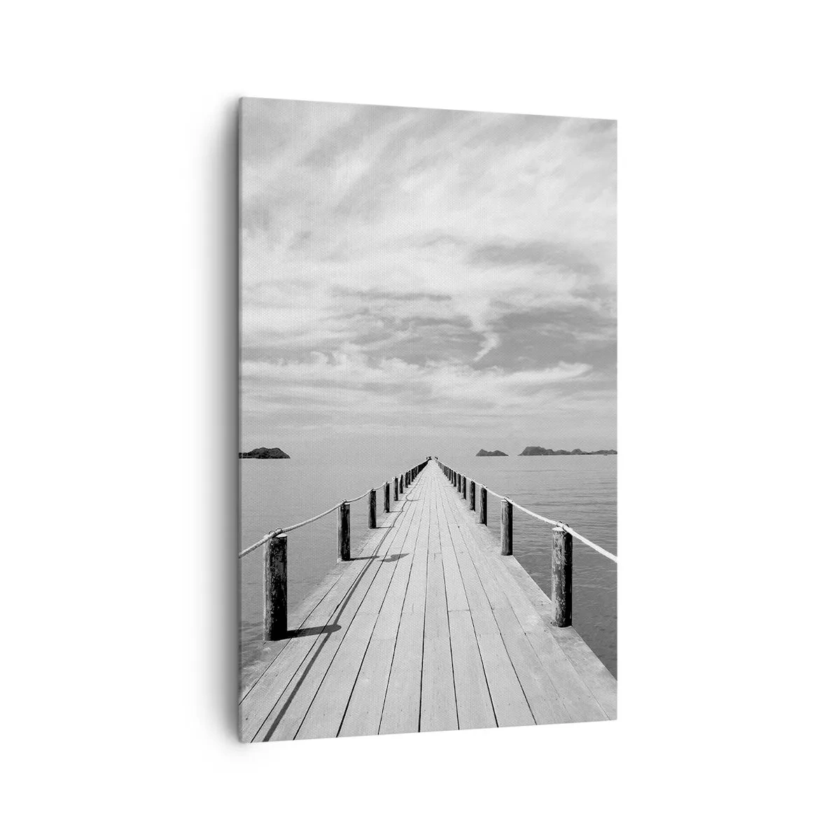 Canvastavla - Bild på duk - Kanske en resa... - 80x120 cm