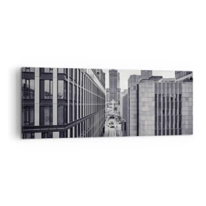 Canvastavla - Bild på duk - Warszawadalen - 140x50 cm