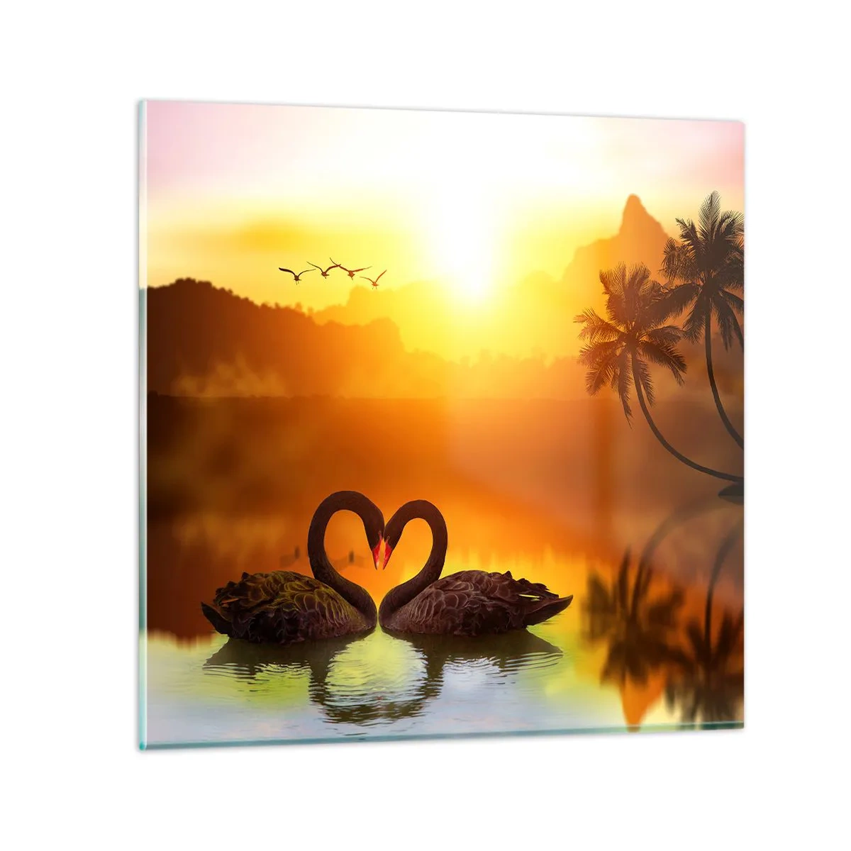 Glastavla - Bild på glas - Allt parat - 70x70 cm