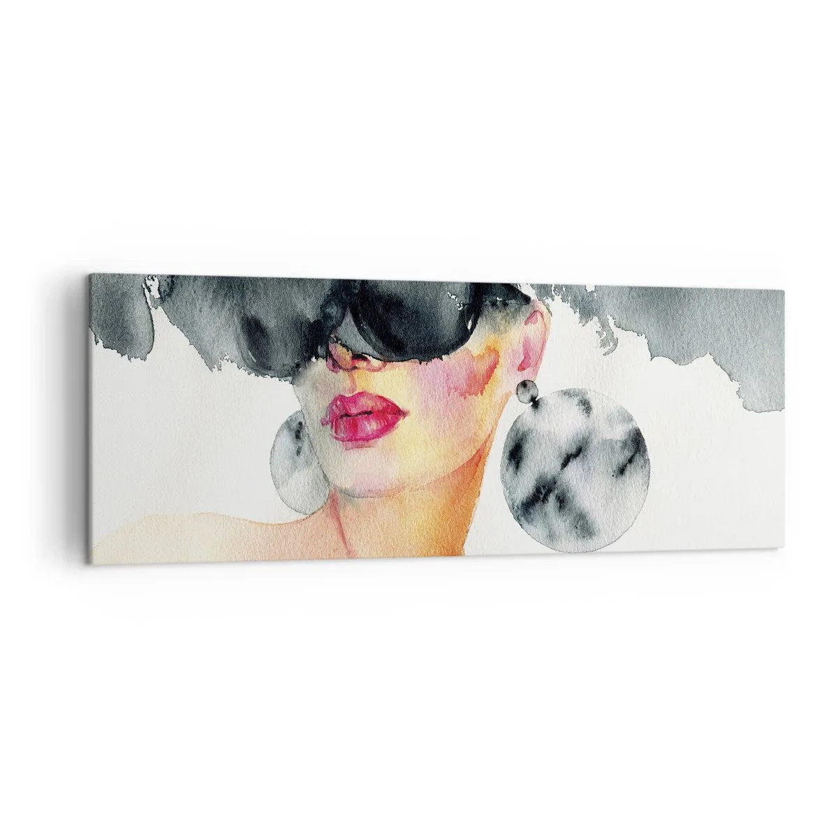 Canvastavla - Bild på duk - Elegansens hemlighet - 140x50 cm