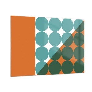 Glastavla - Bild på glas - Uppåt och på diagonalen - 100x70 cm