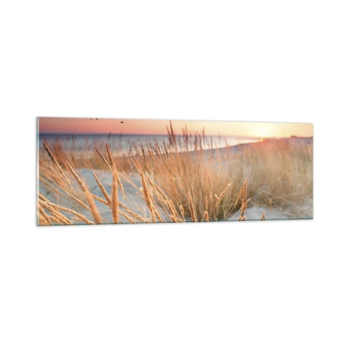 Glastavla - Bild på glas - Östersjövaggvisa - 90x30 cm