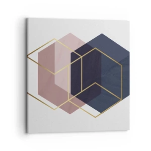 Canvastavla - Bild på duk - Enkelhetens styrka - 70x70 cm