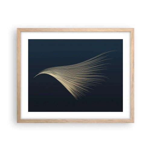 Affisch i ram av ljusek - Som en ängels hårstrå - 50x40 cm