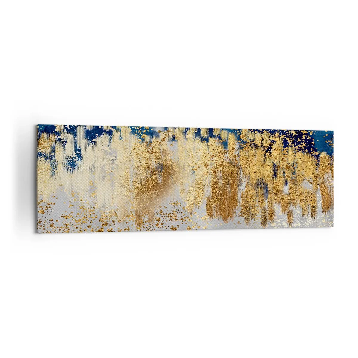 Canvastavla - Bild på duk - Modern komposition med blixt - 160x50 cm