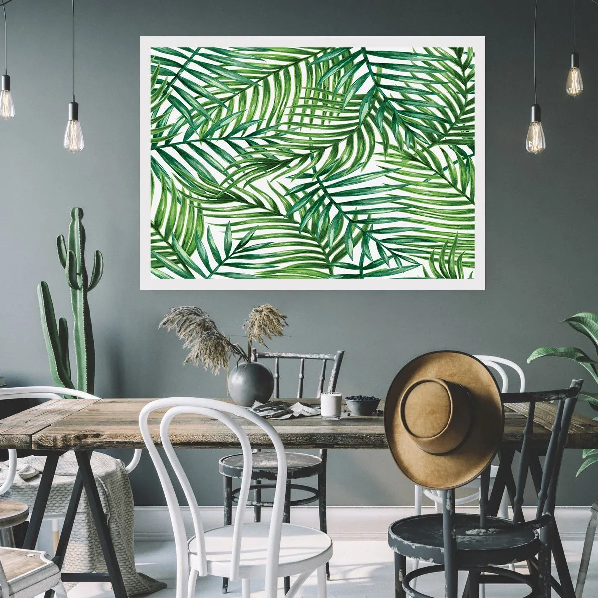 Affisch - Under gröna baldakinen - 70x50 cm