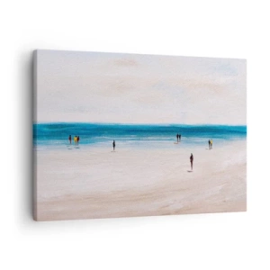 Canvastavla - Bild på duk - Ett naturligt behov - 70x50 cm