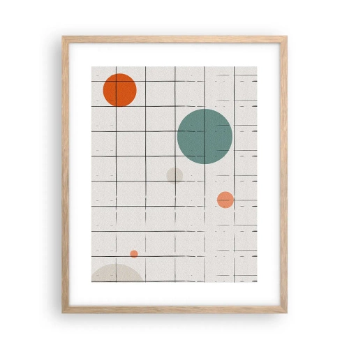 Affisch i ram av ljusek - Fångade. Vi eller de? - 40x50 cm