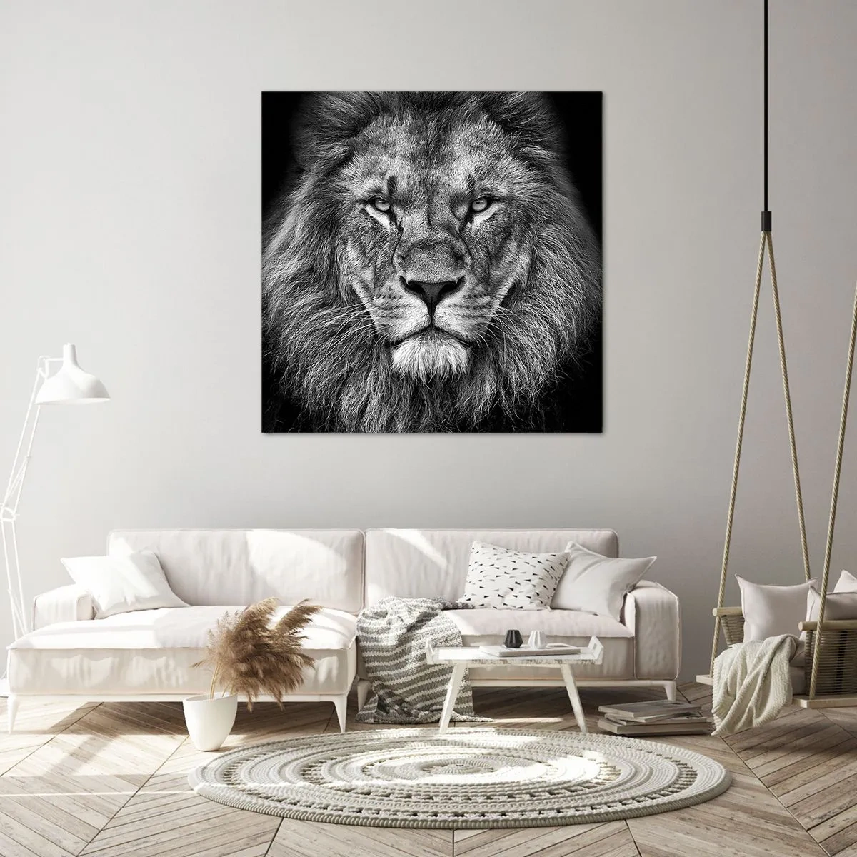 Canvastavla - Bild på duk - I kröningskläder - 50x50 cm