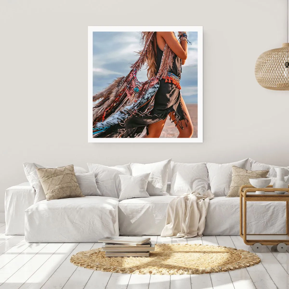 Affisch - Shamanens flicka - 60x60 cm