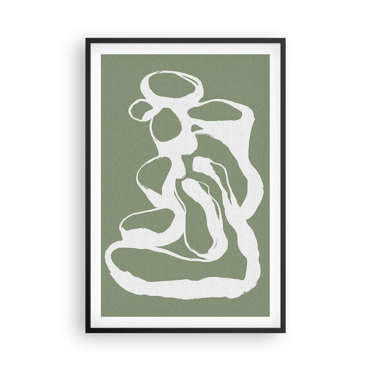 Affisch i svart ram - Rymdens kallelse - 61x91 cm