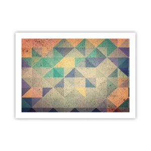 Affisch - Trianglarnas republik - 70x50 cm